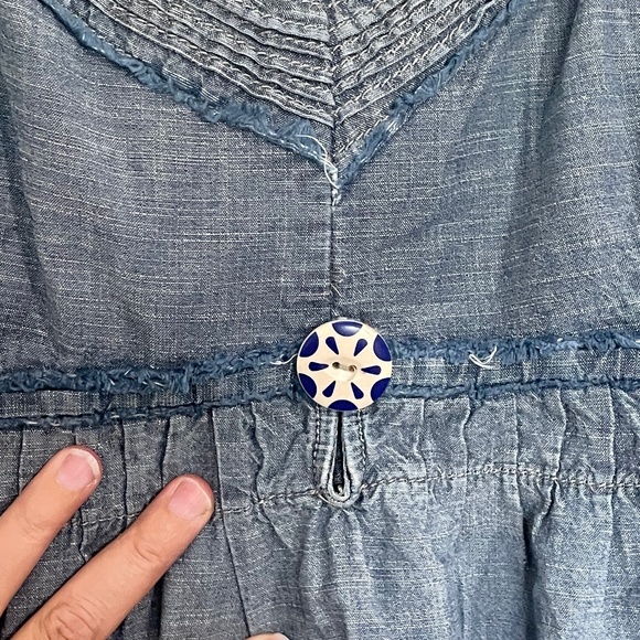 Billabong Denim Dress with pockets - Picture 1 of 4